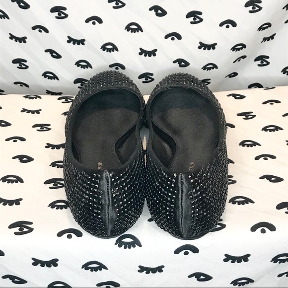 NIB BCBGMaxazria Swarovski Flats - Picture 4 of 8